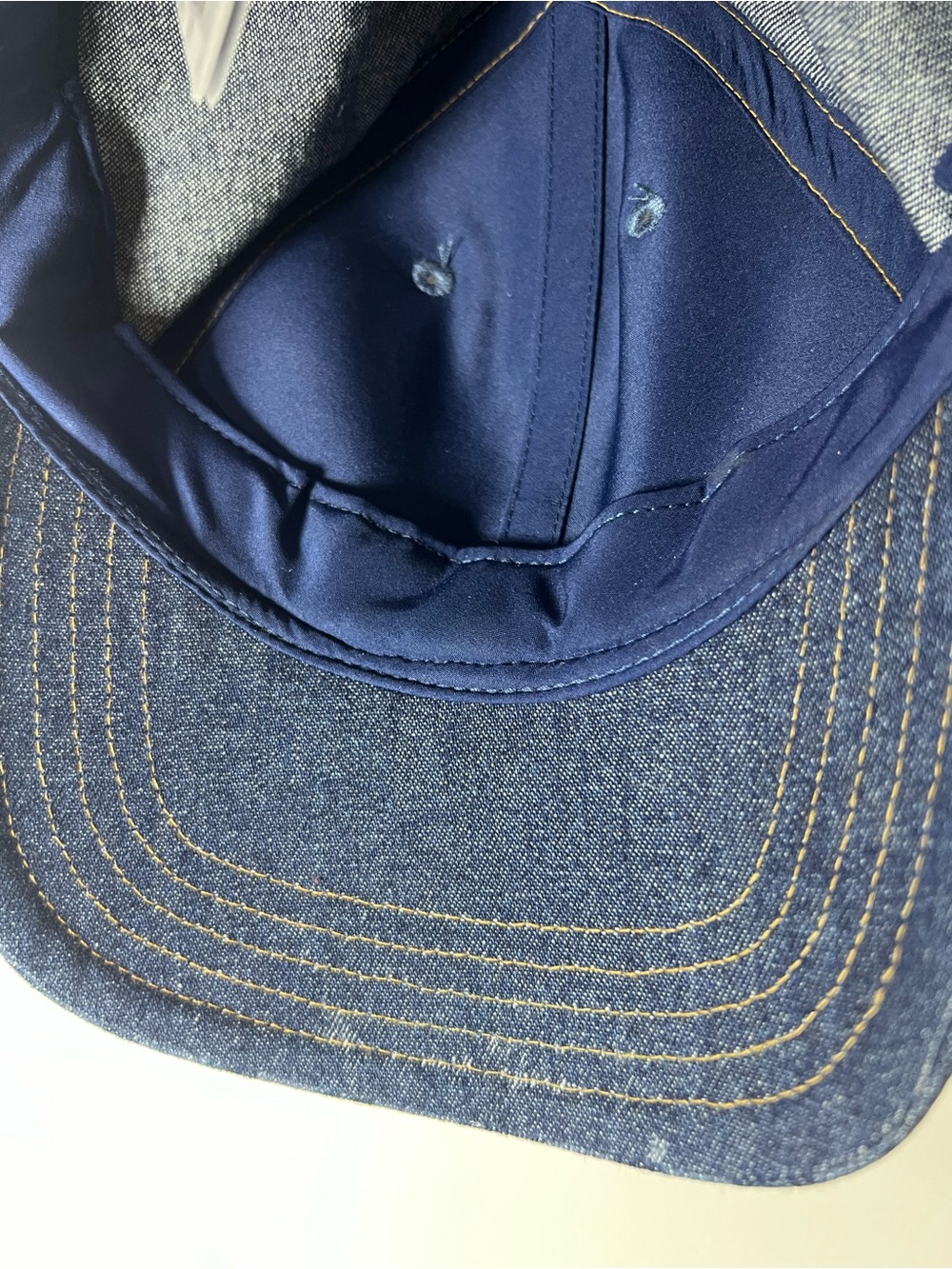 [IVY PARK Adidas] Denim Logo Cap - Blue Pattern - Picture 4 of 5